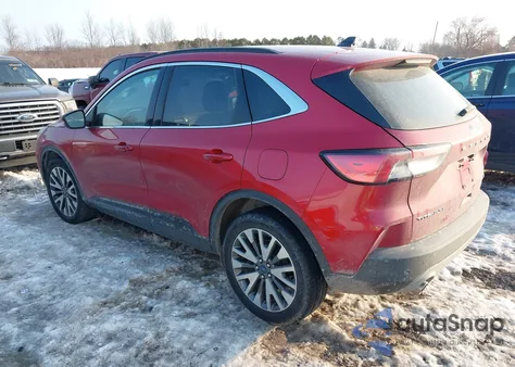 2020 Ford Escape Titanium Hybrid from USA, damaged, VIN 1FMCU9DZ2LUA50583